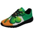 thumbnail image 1 of Irish Shamrock St Paddy's Celebration Shoes Sneakers Black Size 9, 1 of 7