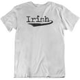 thumbnail image 1 of Irish Shamrock St. Patrick's Day T-Shirt Stuff Gift for Men & Women (Distressed) White, 1 of 8