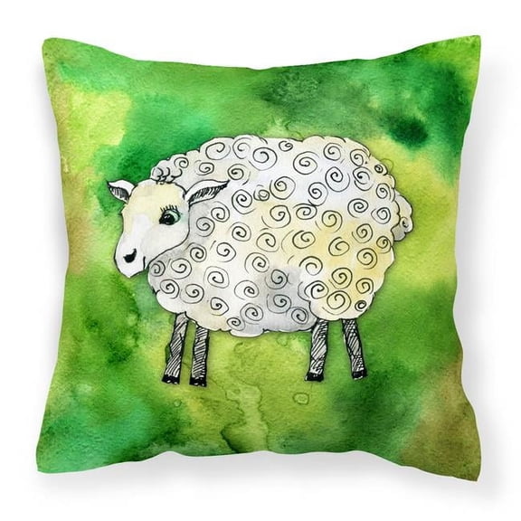 Irish Sheep Fabric Decorative Pillow