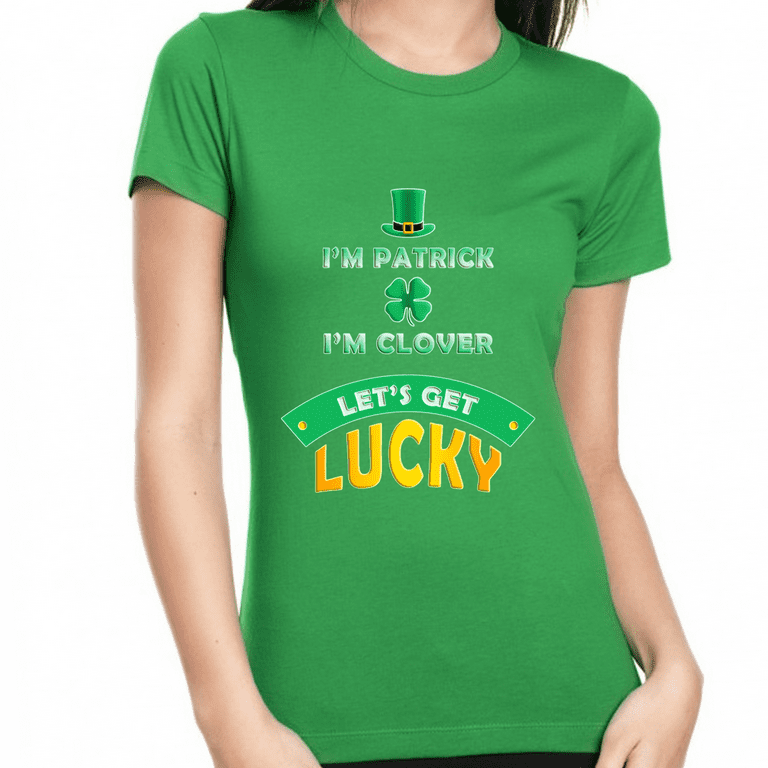 The One Where I'm Irish Shamrock Lucky Funny St Patricks Day T-Shirt The One Where I'm Irish Shamrock Lucky Funny St Patricks Day T-Shirt