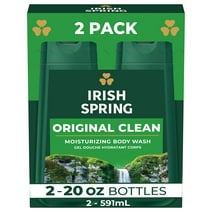 Irish Spring Body Wash, Original Clean for Men, 2 Pack, 20 oz