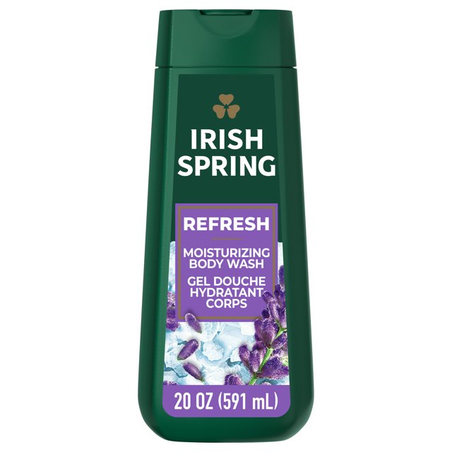 Irish Spring Body Wash, Refresh, Epsom Salts & Lavender Scent, 20 Ounce