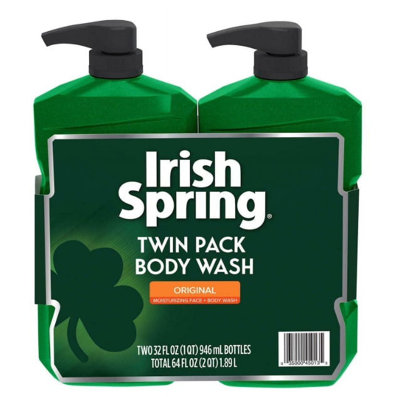 Irish Spring Body Wash for Men, Original Clean (30 fl. oz., 2 pk