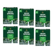 Irish Spring Deodorant Bar Soap, Original, 3.75 oz bars, 3 ea Pack of 6