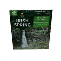 Irish Spring Deodorant Bar Soap Original Clean 4.5 Ounce (Pack of 20)