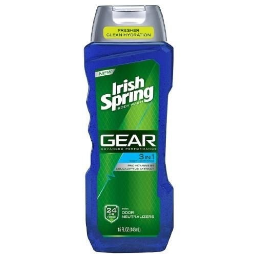 Irish Spring Gear Hydrating Body Wash 15 fl oz