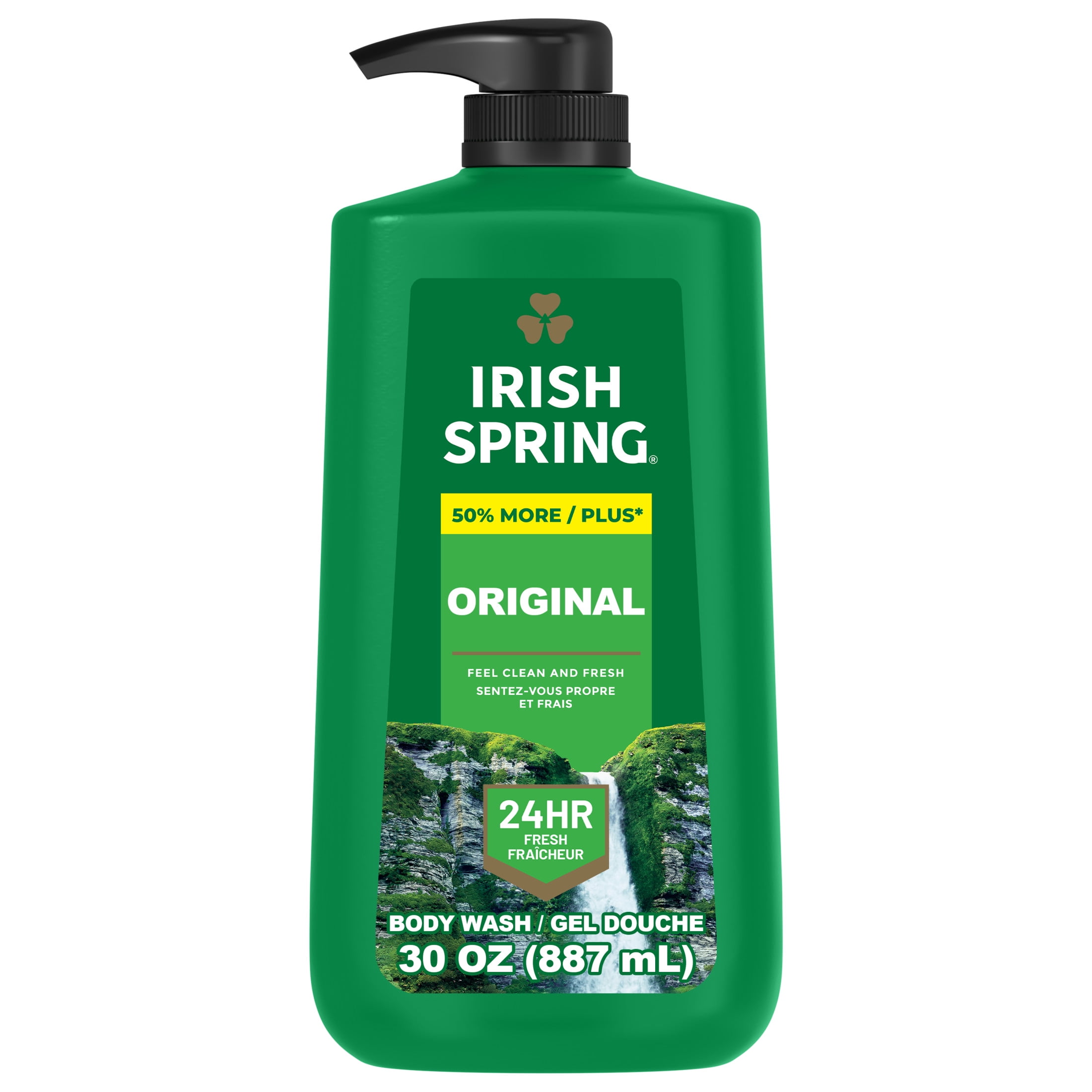 Irish Spring Mens Gel Body Wash Original Clean, 30 Kuwait Ubuy