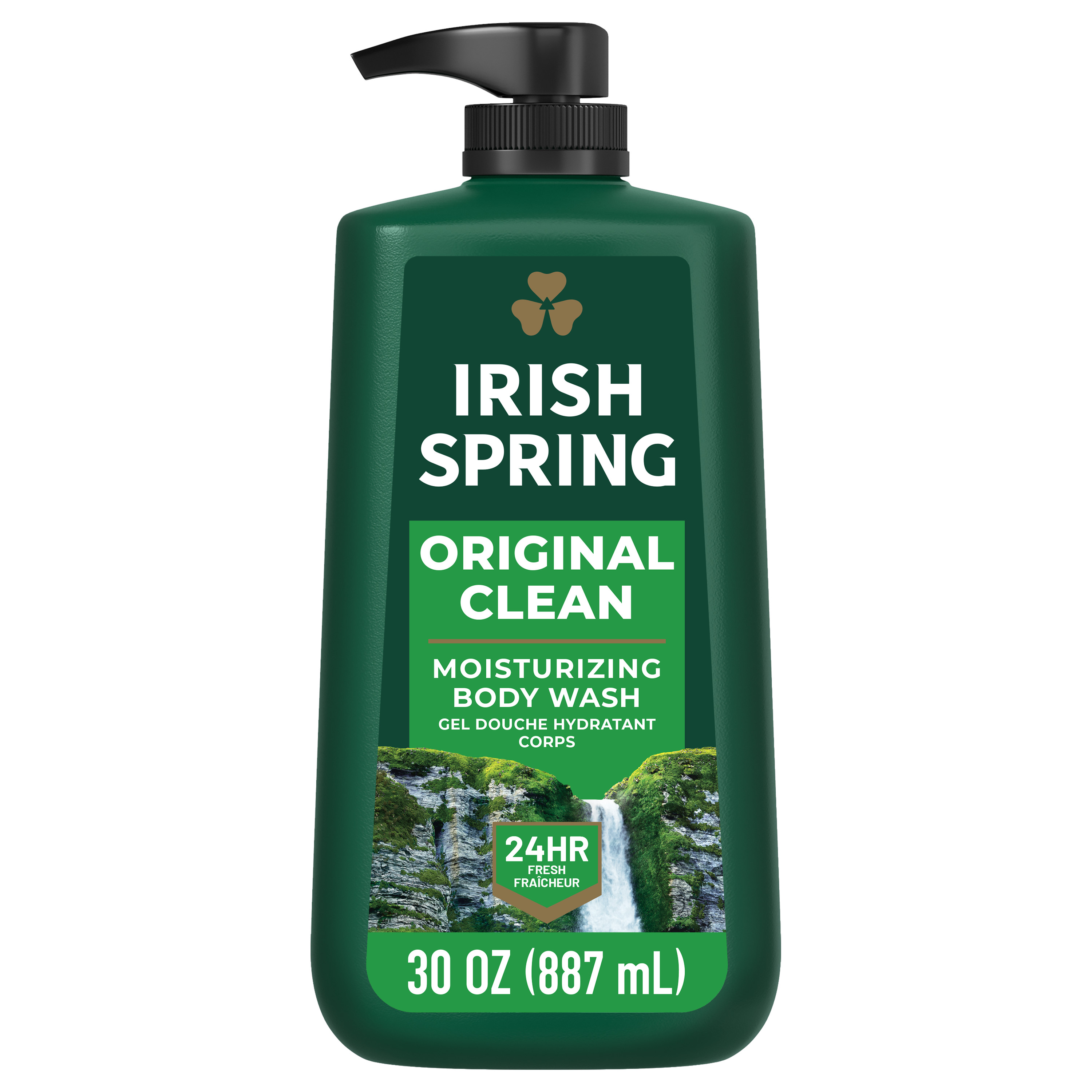 Irish Spring Bar Soap for Men, Original Clean Mens Bar Soap, 8 Pack, 3.