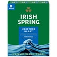 thumbnail image 1 of Irish Spring Moisture Blast Deodorant Bar Soap for Men, 3.7 oz Bar (8 Pack), 1 of 8