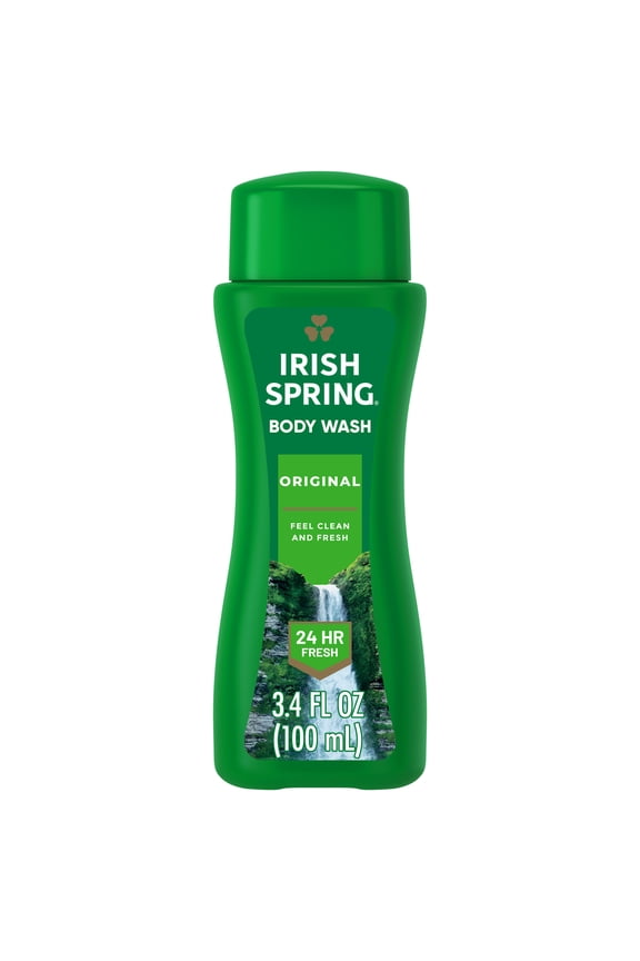 Original Moisturizing Body Wash for Men, 24-Hour Fresh, Face and Body Wash, Men’s Body Wash, Paraben Free, Cool Fresh Scent, 3.4 fl oz Bottle