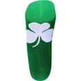 thumbnail image 1 of Irish St Patrick's Day Green Shamrock No Show Footie Socks - Donegal Bay - Unisex - One Size - No-Show, 1 of 3