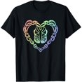 thumbnail image 1 of Irish Step Dancing Celtic Knot Heart T-Shirt, 1 of 3
