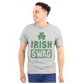 thumbnail image 1 of Irish Swag St Patrick's Day Shamrock Men's Graphic T Shirt Tees Brisco Brands S, 1 of 5
