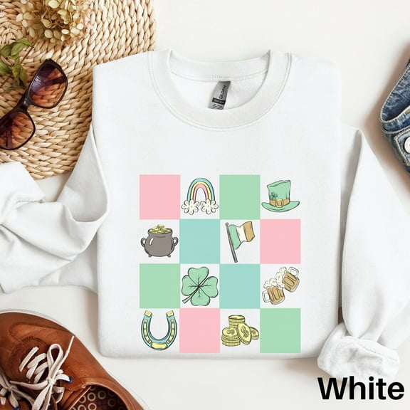 Irish Sweatshirt, St Patricks Day Shirt, St Pattys Day Sweater, Shamrock Sweatshirt, St Patricks Shirt, Ireland Sweatshirt, St Paddys Day 1679332435 3997