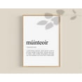 thumbnail image 1 of Irish Teacher Gift Múinteoir Definition Poster End Of Term Teacher Thank You Present Gaeilge Classroom Wall Art Homeschool Posters Home Decor, 16x24 UNFRAMED, 1 of 3