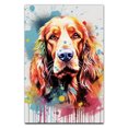 thumbnail image 1 of Irish Terrier Dog Art - Watercolor Style Wall, Home or Apartment Decor - Sweet Poster Print Gift for Puppy Lovers, Dog Lovers, Women, Girls, Kids, Baby Room, Nursery, 1 of 5