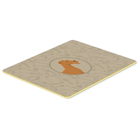 Irish Terrier In the Kitchen Kitchen or Bath Mat 24x36
