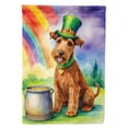 thumbnail image 1 of Irish Terrier St Patrick's Day Garden Flag 11.25 in x 15.5 in, 1 of 41