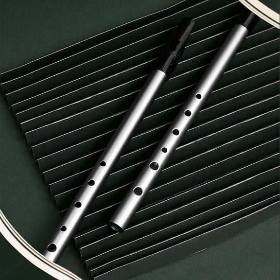Irish Tin Whistle Whistle Irish Whistle C Key 6-hole Key of C 6 Holes Flute Penny Whistle Tin Whistle Wind Musical Instruments for Student Beginners Intermediates Experts