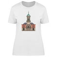 thumbnail image 1 of Irish Tower Clip Art T-Shirt Women -Image by Shutterstock, Female Large, 1 of 2