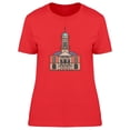 thumbnail image 1 of Irish Tower Clip Art Tee Women's -Image by Shutterstock, 1 of 2