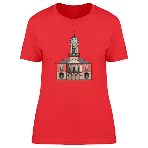 Irish Tower Clip Art Tee Women's -Image by Shutterstock
