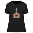 thumbnail image 1 of Irish Tower Clip Art T-Shirt Women -Image by Shutterstock, Female Small, 1 of 2