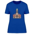 thumbnail image 1 of Irish Tower Clip Art T-Shirt Women -Image by Shutterstock, Female XX-Large, 1 of 2