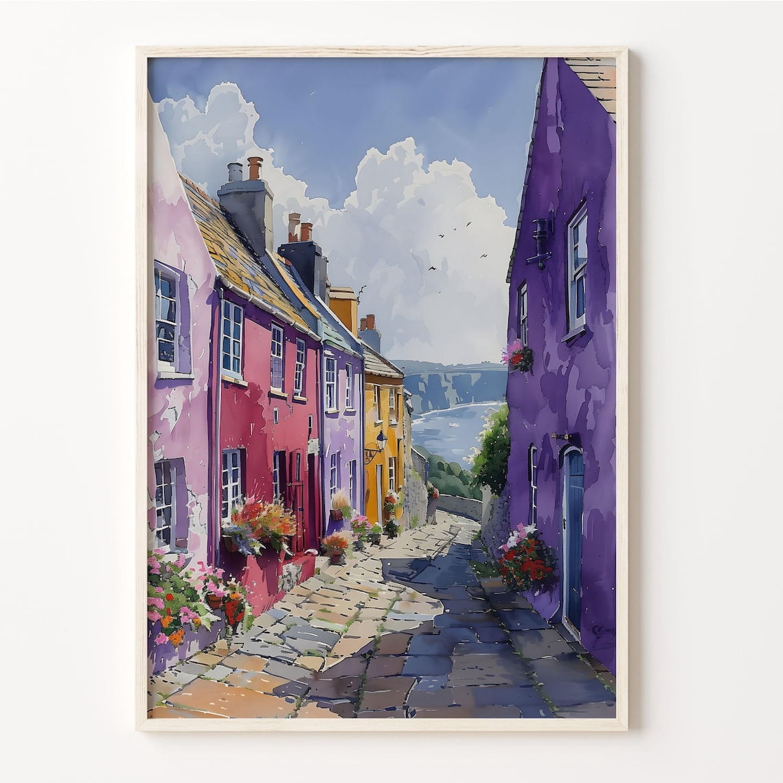 Irish Travel Poster, Buy 3 Pay For 2, Travel Inspired Home, Office And ...