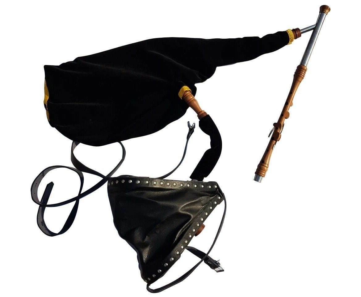 Irish Uilleann Pipes Practice Set in D Student Bagpipe for Beginners
