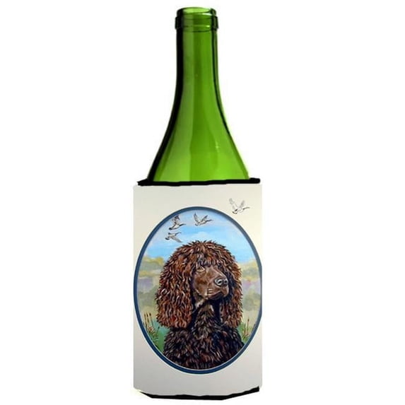 Irish Water Spaniel Wine bottle sleeve Hugger - 24 oz.