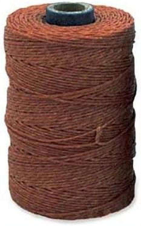 Irish Waxed Linen 4-Ply 50 Grams, About 100 Yards Dark Rust - Walmart.com