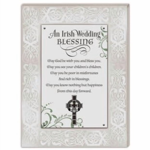 Irish Wedding Blessing, Wall Plaque