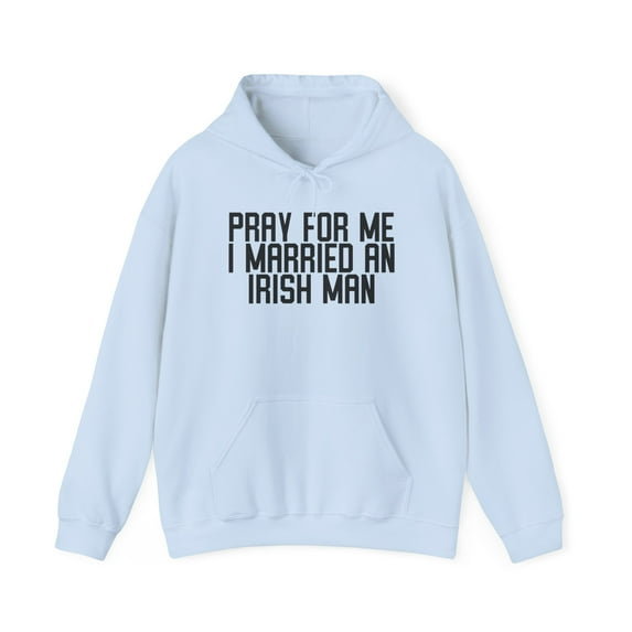 Irish Wedding for Wife from Husband Hoodie, Gifts, Hooded Sweatshirt