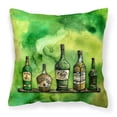 thumbnail image 1 of Irish Whiskey Bottle Fabric Decorative Pillow, 1 of 1