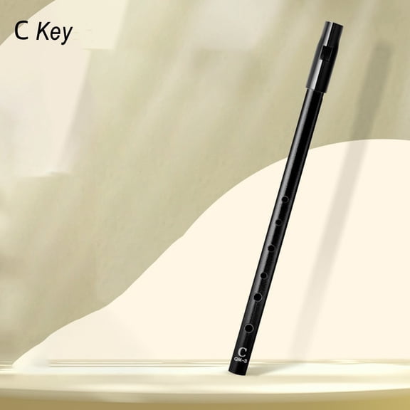 Irish Whistle Flute C D Bb Key 6Hole Flute Alloy Musical Instruments Accessories For Woodwind Instrument With Bags