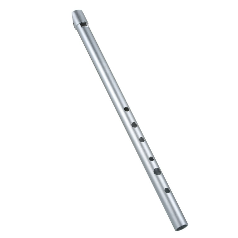 Irish Whistle Traditional Tin Penny Whistle 6 Holes Flute Wind Music Instrument for Beginners Intermediates Experts Key of C