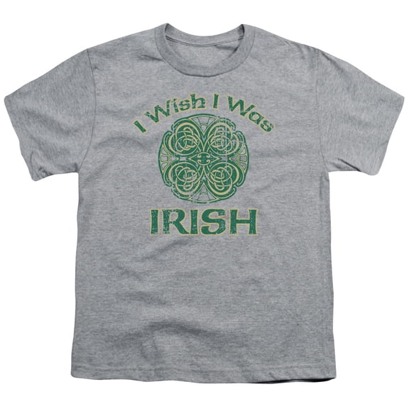 - Irish Wish - Youth Short Sleeve Shirt - Large