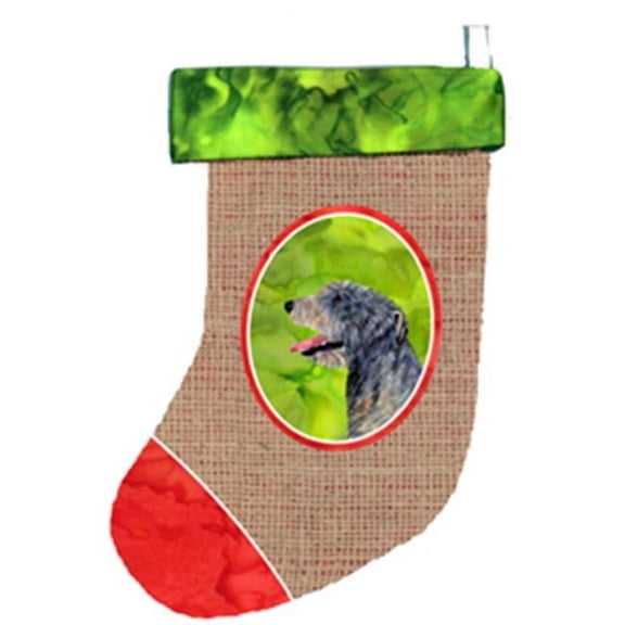 Irish Wolfhound Christmas Stocking