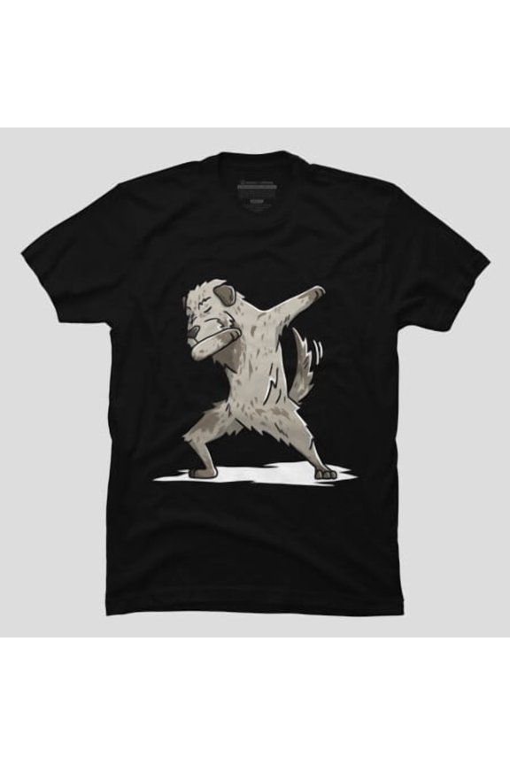 Irish Wolfhound Dabbing Dog Dab Dance Move, H12465 Unisex T-Shirt, Up to 5XL Available