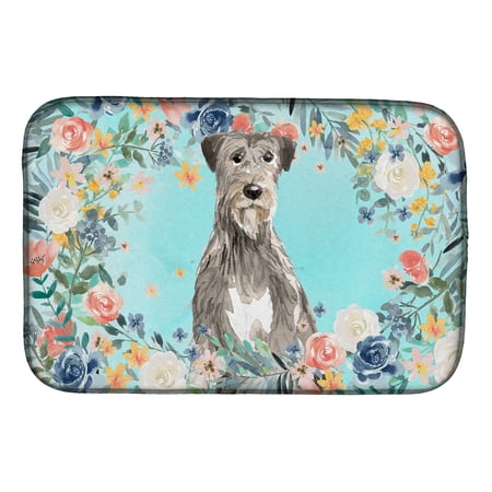 Irish Wolfhound Dish Drying Mat