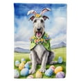 thumbnail image 1 of Irish Wolfhound Easter Egg Hunt House Flag 28 in x 40 in, 1 of 7