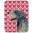 thumbnail image 1 of Irish Wolfhound Hearts Love & Valentines Day Glass Cutting Board- Large, 1 of 1