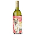 thumbnail image 1 of Irish Wolfhound Love Wine Bottle Beverge Insulator Hugger, 1 of 1