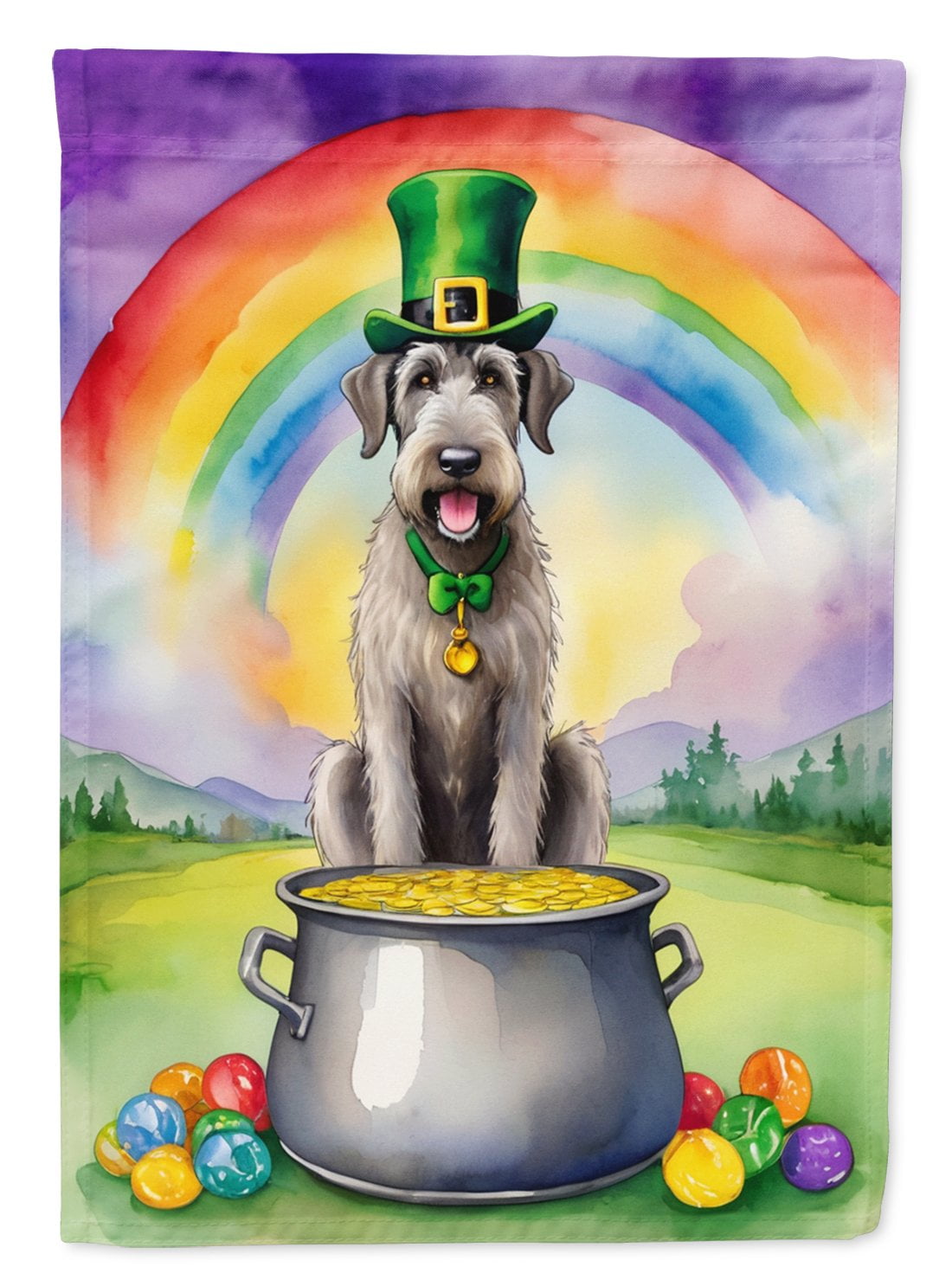 irishwolfhound st patricks day