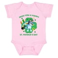 thumbnail image 1 of Irish You A Happy St. Patrick'S Day Baby Bodysuit Bluey Green Leaf Baby Bodysuit Family Blue Dog Baby Bodysuit Lucky Shamrock Tee, Blue Dog St. Patricks, Bluey Shamrock Baby shower gift, Baby Clothes, 1 of 5