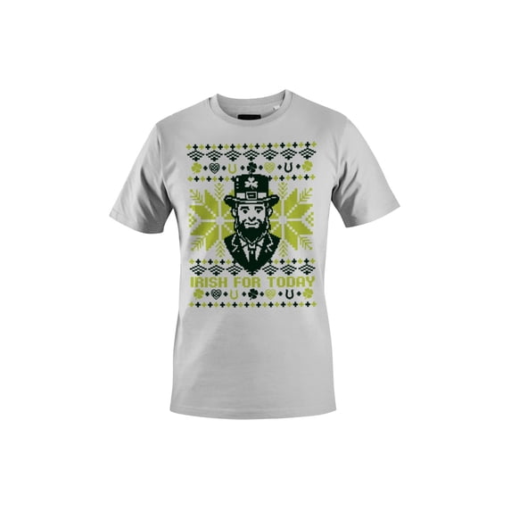 Irish for Today St. Patricks Day Ugly Sweater Design Women's T-shirt