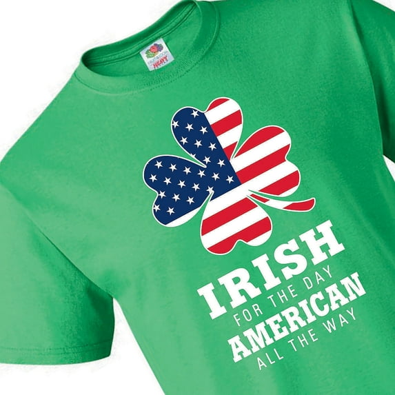 Irish for the Day Adult's T-Shirt - 3XL, Apparel Accessories, St. Patrick's Day, 1 Pieces