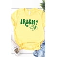thumbnail image 1 of Irish ish green shamrock PLUS SIZE graphic Tee T-Shirt, 1 of 5