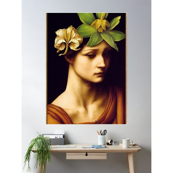 Irisis Poster Wall Art, Modern Wall Decor For Living Room Bedroom, 8x12 UNFRAMED